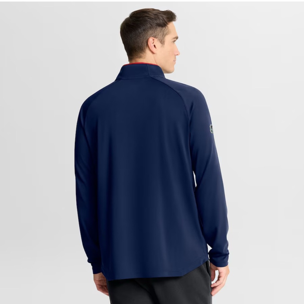 New York Rangers Navy Quarter-Zip Pullover Men’s XXL NEW - Picture 4 of 4